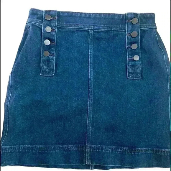 Loft Jean Skirt - Picture 1 of 2
